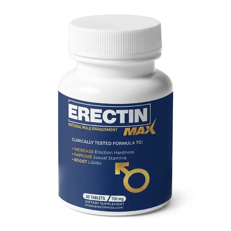 Erectin Max (bitki özleri) Tablet — 30 tablet kutu görseli